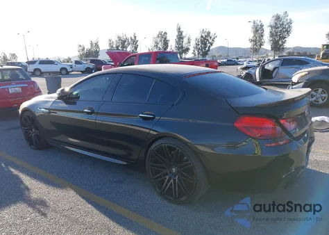 2015 BMW 640I Gran Coupe из США, поврежденный, VIN WBA6A0C56FD318637